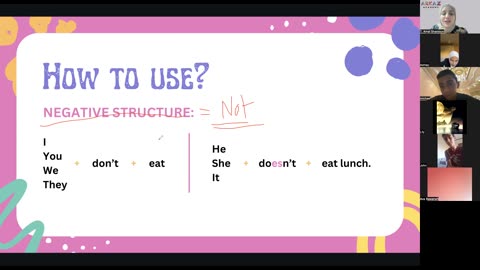 Simple present Class (8)