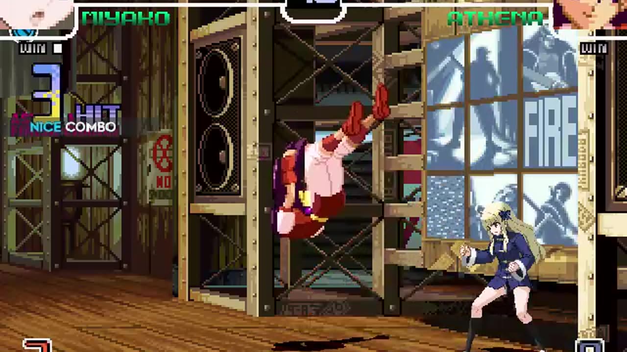 Miyako (Me) vs Athena