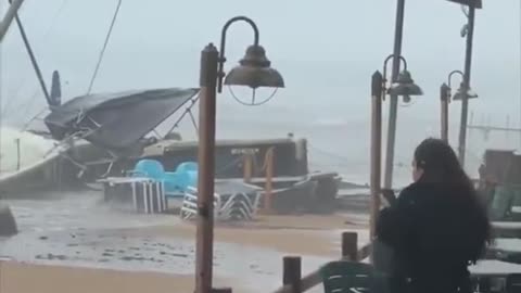 HOLY SH*T!!" WHAT THE HELL JUST HIT LAKE TAHOE?