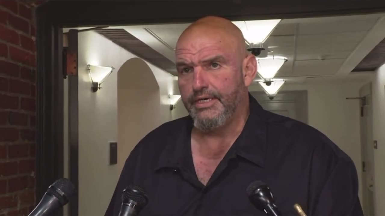 John Fetterman Moans About Having to do His Job in the Senate