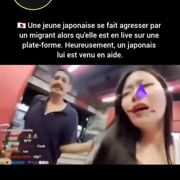 Pakastani man molesting and groping Japanese woman in Japan.. ITS HAPPENING