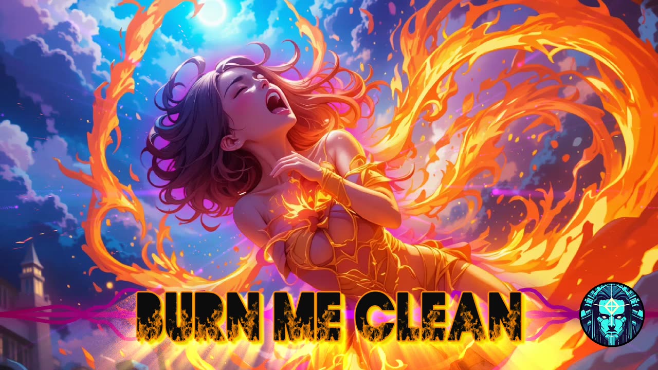 Burn Me Clean (AI Melodic Metal Music)