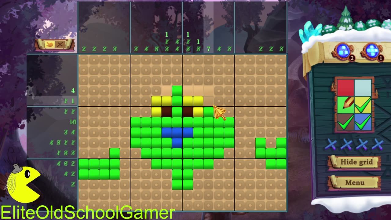 Adventure Mosaics Winter Holiday - Review and Walk-through - Level 15 - April 2025