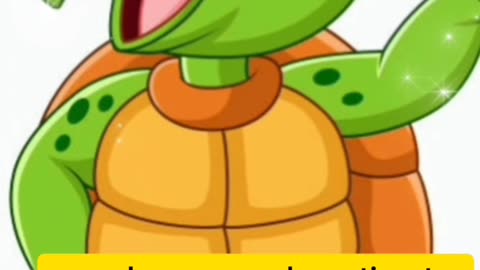 "The Brave Turtle Who Outran the Train!"