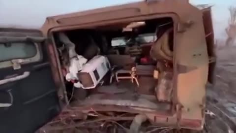 🎥💣 Ukraine Russia War | First-Person Look at Destroyed Russian Tigr Vehicle | RCF