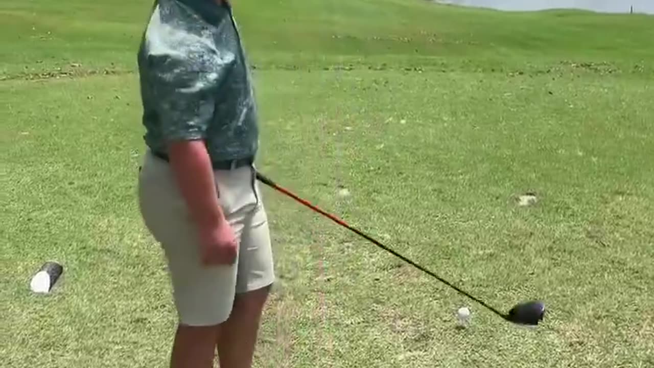 This is Down Syndrome Golfer Jared and he has an unbelievable drive