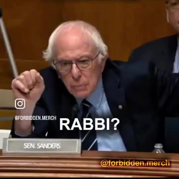 Bernie Sanders asks if refusing US money to Israel for Weapons is ANTI-SEMITIC?