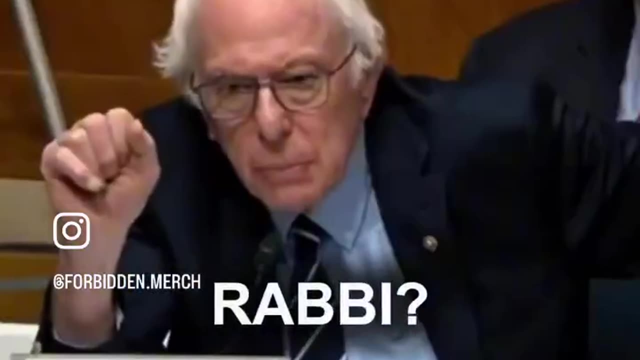 Bernie Sanders asks if refusing US money to Israel for Weapons is ANTI-SEMITIC?