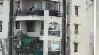 Trapped in Flames: Massive Fire Erupts in Dwarka High-Rise, Rescue Ops On!