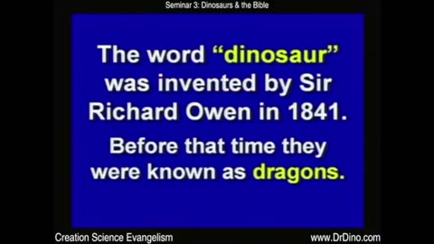 Creation, Evolution & Dinosaurs