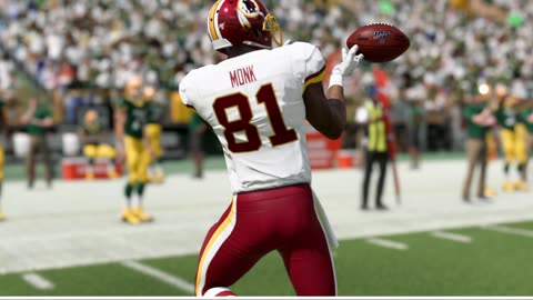 1988 REDSKINS VS MADDEN 20 , REDSKINS VS GREEN PACKERS