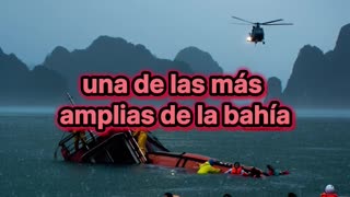 Desastre en el Mar: Barco Turístico se Hundió en Vietnam