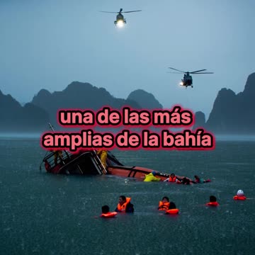 Desastre en el Mar: Barco Turístico se Hundió en Vietnam