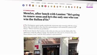 This is what happened during Lamine Yamal's new contract meeting