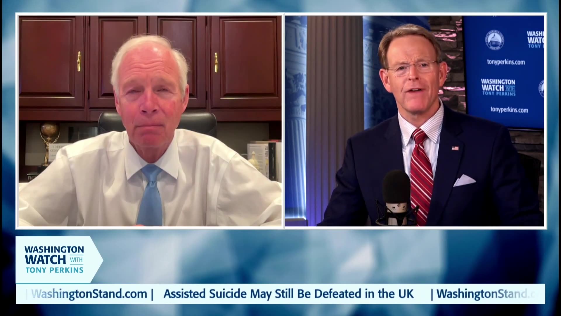 Senator Ron Johnson on Washington Watch with Tony Perkins 4.2.25