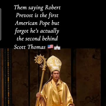 New pope Scotty doesn't know