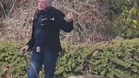 Eight month anniversary of her neighbor hating her trump signs so woman turns it up! Hysterical!