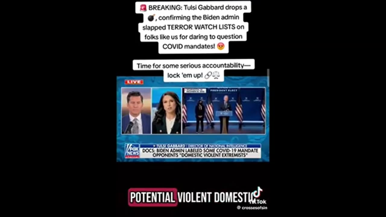 Question Covid and you're a terrorist ..