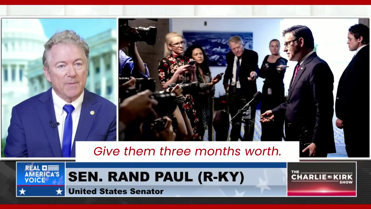 Dr. Rand Paul Calls Out GOP Sellouts on Debt Ceiling Deal with Charlie Kirk