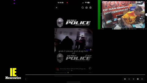 MAN HOLDS KNIFE TO GF! ARMED SUSPECT SHOT BY COPS! Trump punks Newsom!