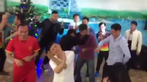 Dancing the Night Away at the Wedding In Vietnam