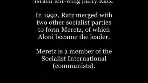 ⚠️ Shulamit Aloni: "We always use the anti-Semitism trick or bring up the Holocaust"...