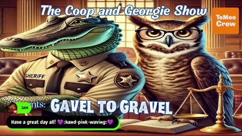 Thursday Gavel To Gravel With MrCoop And Georgie @GeorgieslifeUnfiltered @veterannation1