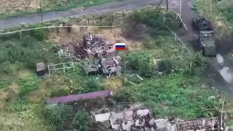 Azov Brigade Clashing Head-On with Russian Mechanized Assault Outside of Katerynivka