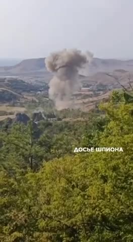 Russian Ammunition Depot in Crimea Hit By Ukrainian Missile