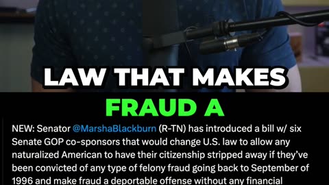 Naturalized Citizens Could LOSE IT ALL