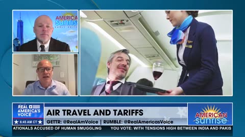 DECLINING AIR TRAVEL AND TARIFFS