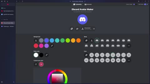Create a custom 👀 animated profile picture and banner for discard (2025)