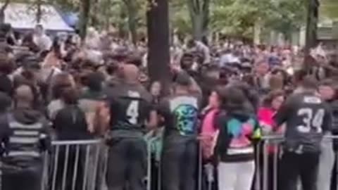 Paris. On Saturday, there was a tense situation and fights in Chatelet.