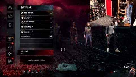let's fucking go with some 2v8 in dbd, brings your shots!!!