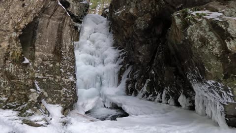 Winter Waterfall