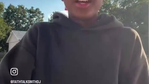 Amen young man.. you’re the future!