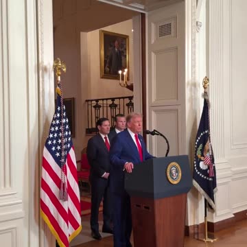 President Donald Trump: "Most importantly, I want to congratulate the great American patriots who flew those magnificent machines tonight and all of the United States military."