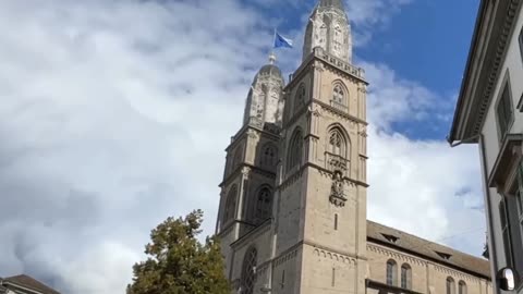 Grossmunster Protestant Church Zurich Switzerland Tour