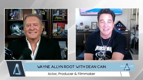 Dean Cain with Wayne Allyn Root on WAR Zone