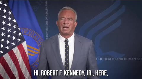 RFK IS MAKING AMERICA HEALTHY AGAIN
