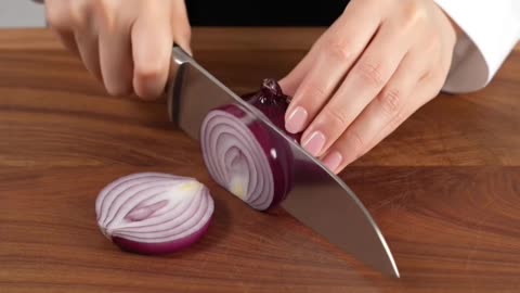 AI glass onion slicing ASMR
