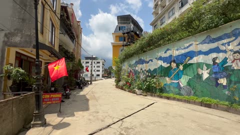 Lunch at Sapa Retreat hotel in Sapa, Vietnam