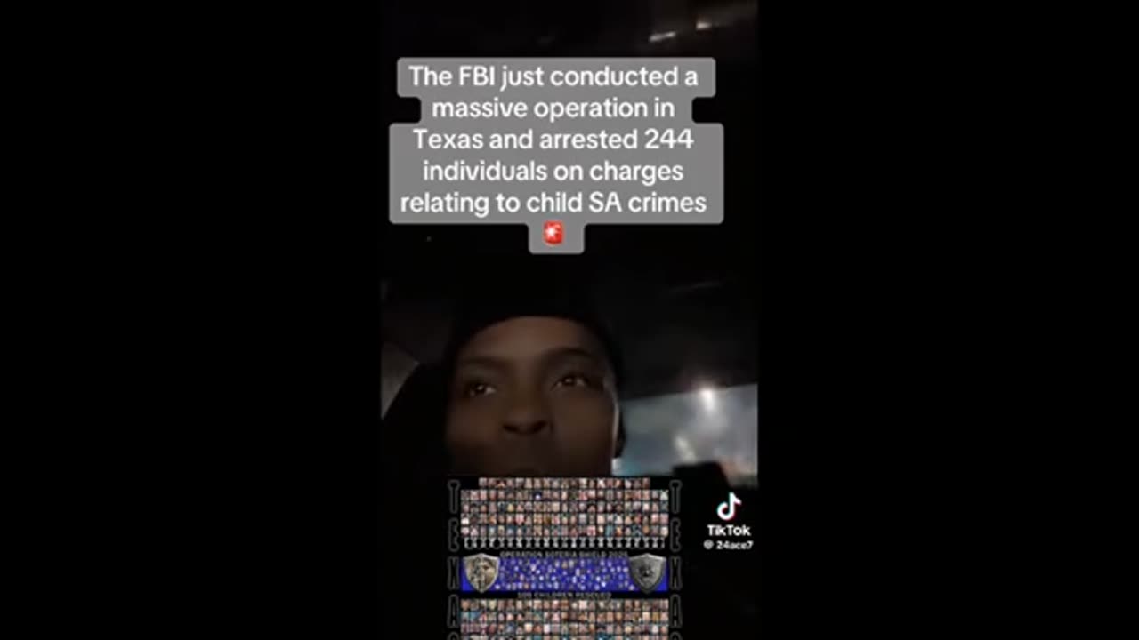 TX child trafficking bust ..