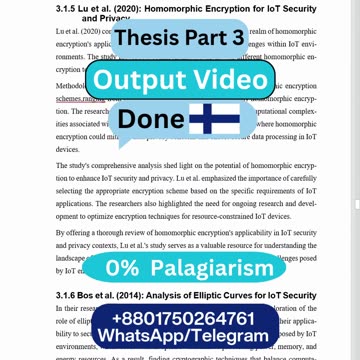 Student Work (Thesis) | Part 3 Smart IoT Security Architecture | Tampere University Finland