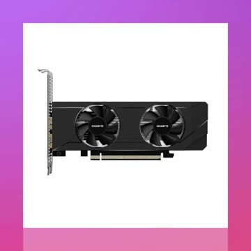 GIGABYTE AMD Radeon RX 6400 D6 Low Profile 4GB – Compact Power for Small Form Factor PCs!