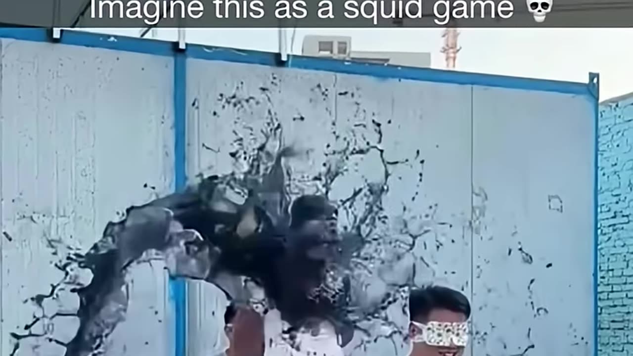 Imagine this as a squid game