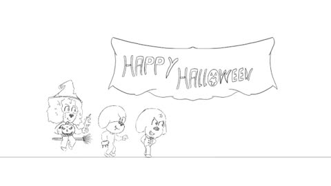 Spring elks trick or treating