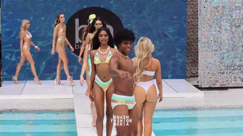 Bathhouse Swimwear Bikini Fashion Show Highlight | New York Swim Week 2023 | Top Models Walk