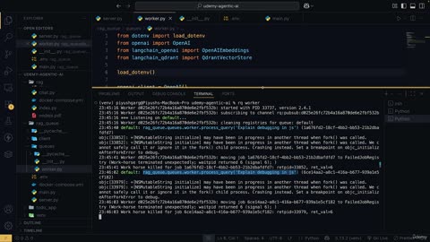 22.9 -Running & Scaling Worker Nodes for Background Processing