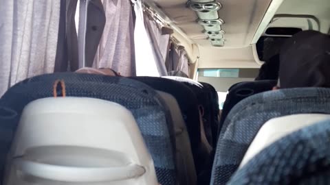 Travel about the bus and visit the airport